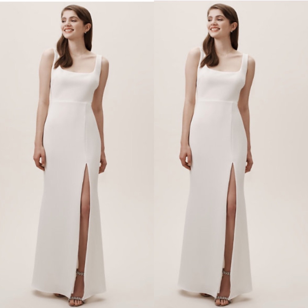 BHLDN Anthropologie Adena dress Ivory, size 4